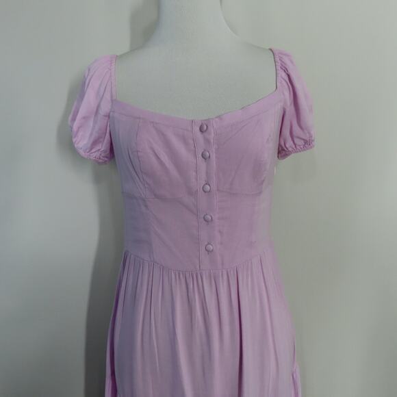 Yumi Kim Lavender Midi Cake Walk Dress Size Small - Picture 6 of 10